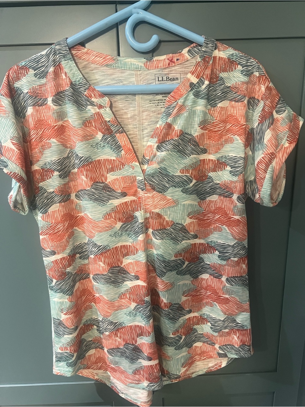 LL Bean Streamside S/S Tee W’s Small Lot Of 2